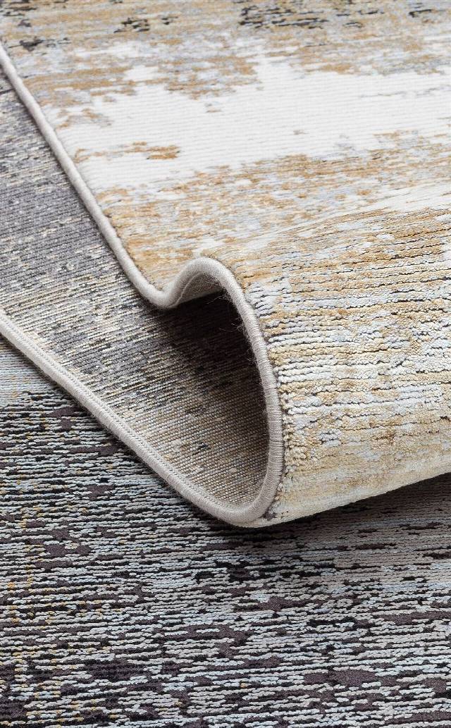 MAHAL MHL 12 GREY GOLD  Klasik Desenli Yüksek Kalite Sık Dokuma Salon Halısı