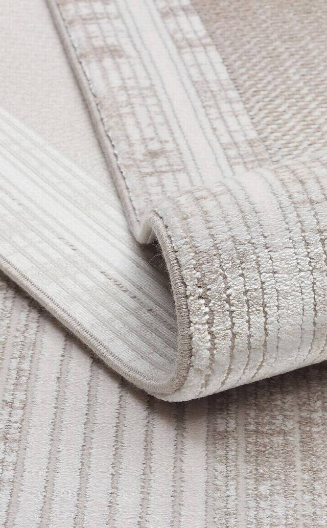 MAHAL MHL 13 CREAM BEIGE  Klasik Desenli Yüksek Kalite Sık Dokuma Salon Halısı