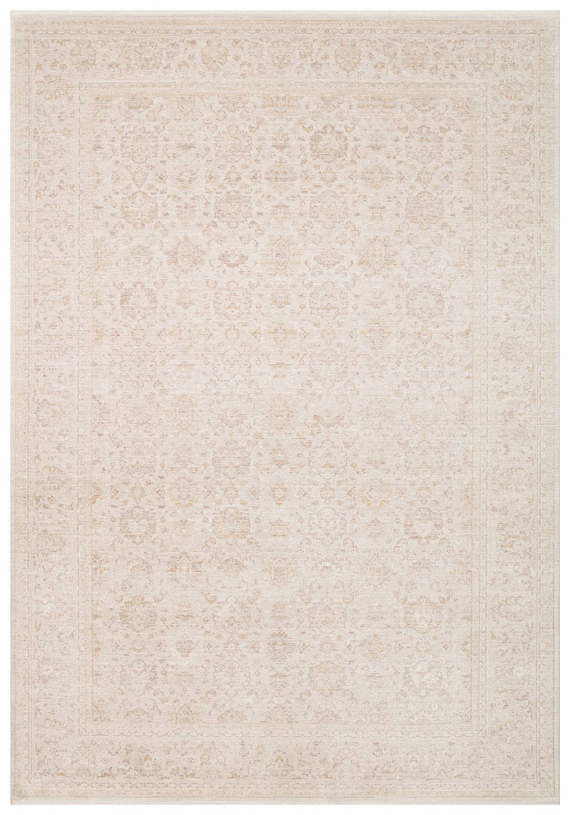 MAHAL MOOD MHL MOOD 02 BEIGE CREAM  Klasik Desenli Yüksek Kalite Sık Dokuma Salon Halısı