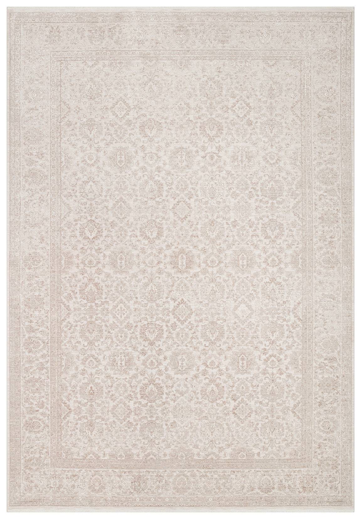 MAHAL MOOD MHL MOOD 03 CREAM BEIGE  Klasik Desenli Yüksek Kalite Sık Dokuma Salon Halısı