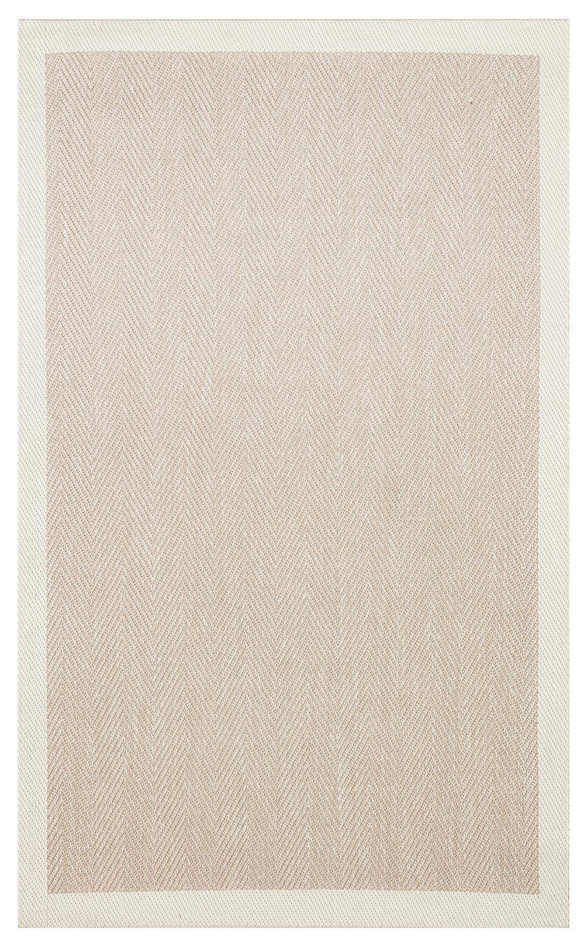 MONO MNO 02 BEIGE  Hav Toz Vermez Kaymaz Tabanlı İnce Halı