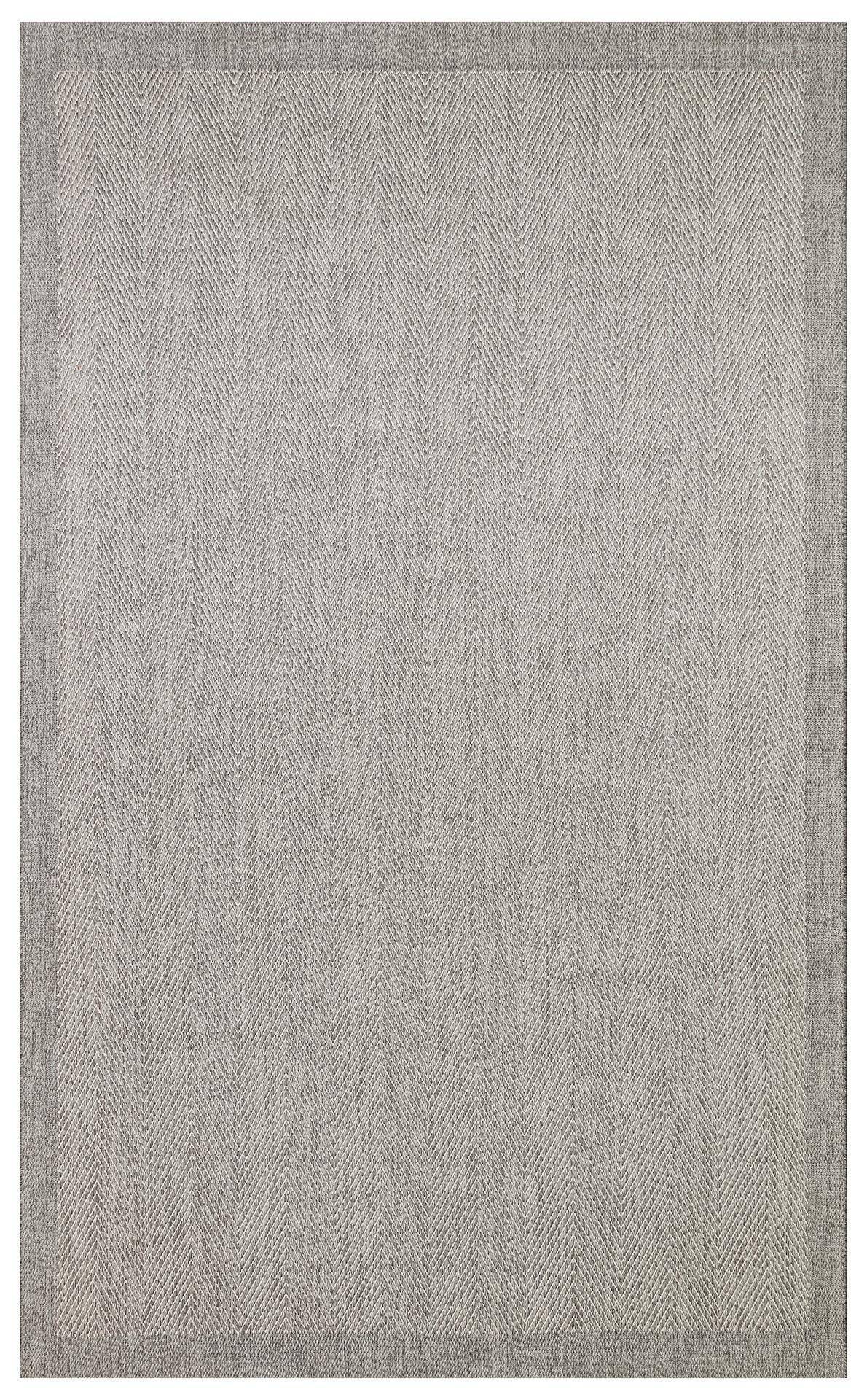 MONO MNO 02 GREY  Hav Toz Vermez Kaymaz Tabanlı İnce Halı