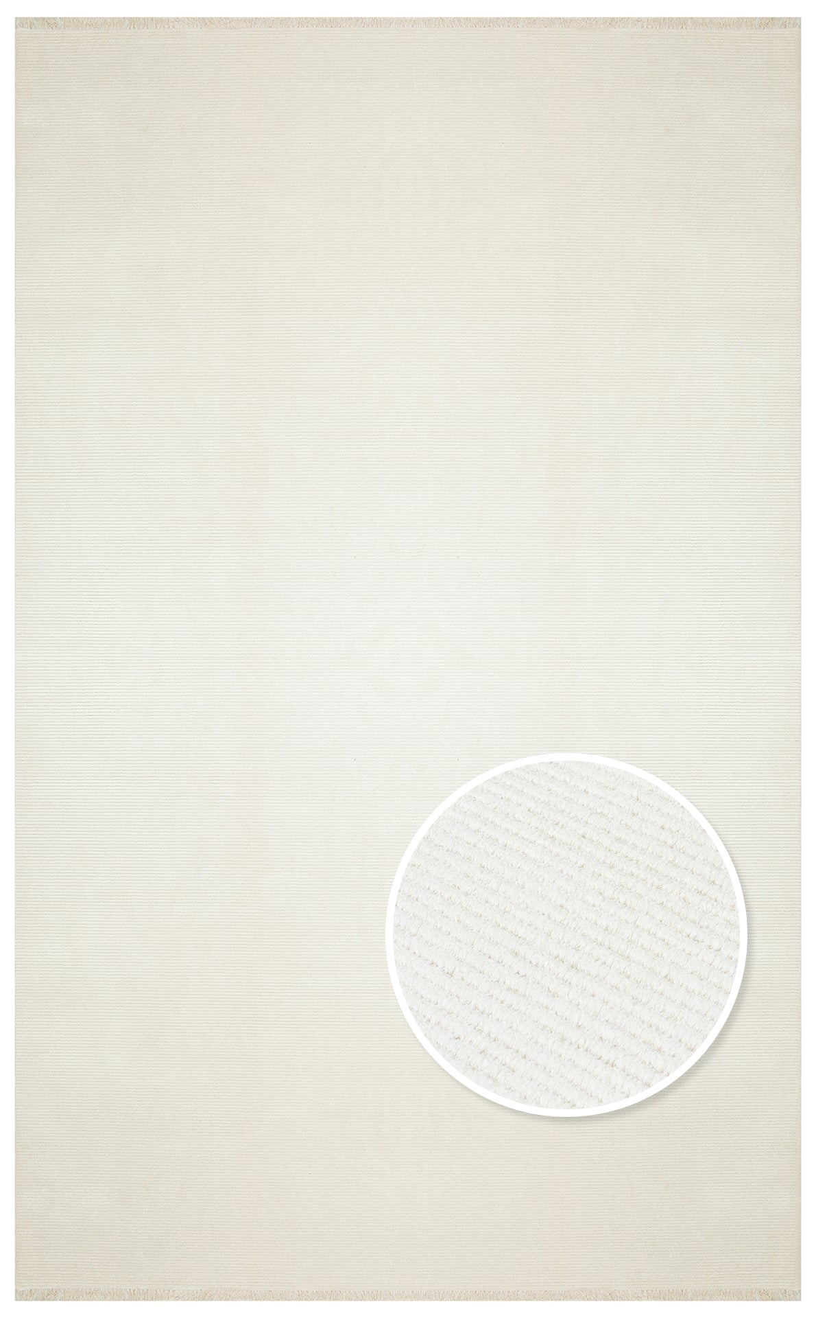 NAPOLI NAP 01 CREAM  Sade Desenli Modern Sık Dokuma Makine Halısı