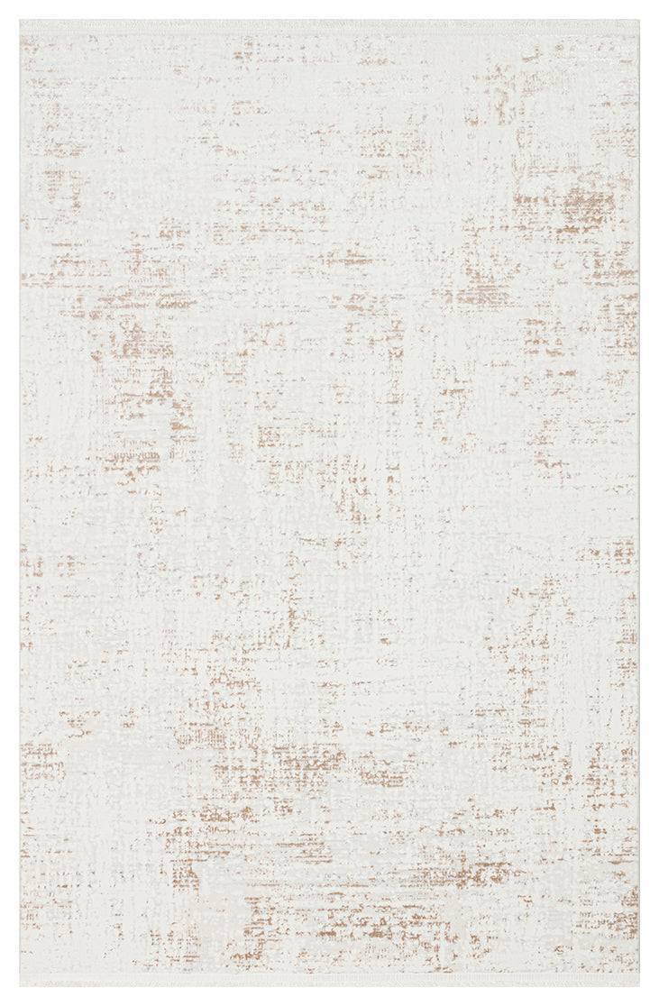 NORA NOR 02 BEIGE Hav Toz Vermez Yıkanabilir Kaymaz İnce Dokuma Modern Halı