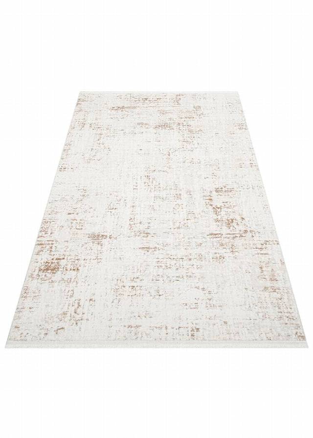 NORA NOR 02 BEIGE Hav Toz Vermez Yıkanabilir Kaymaz İnce Dokuma Modern Halı