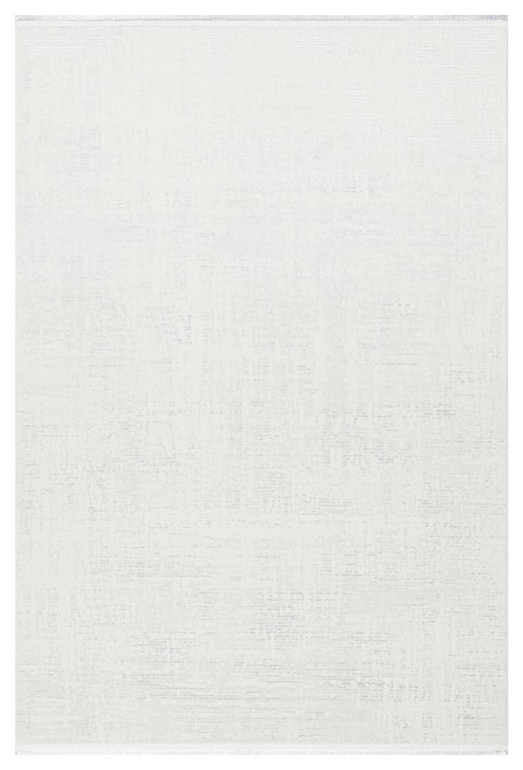 NORA NOR 02 WHITE Hav Toz Vermez Yıkanabilir Kaymaz İnce Dokuma Modern Halı