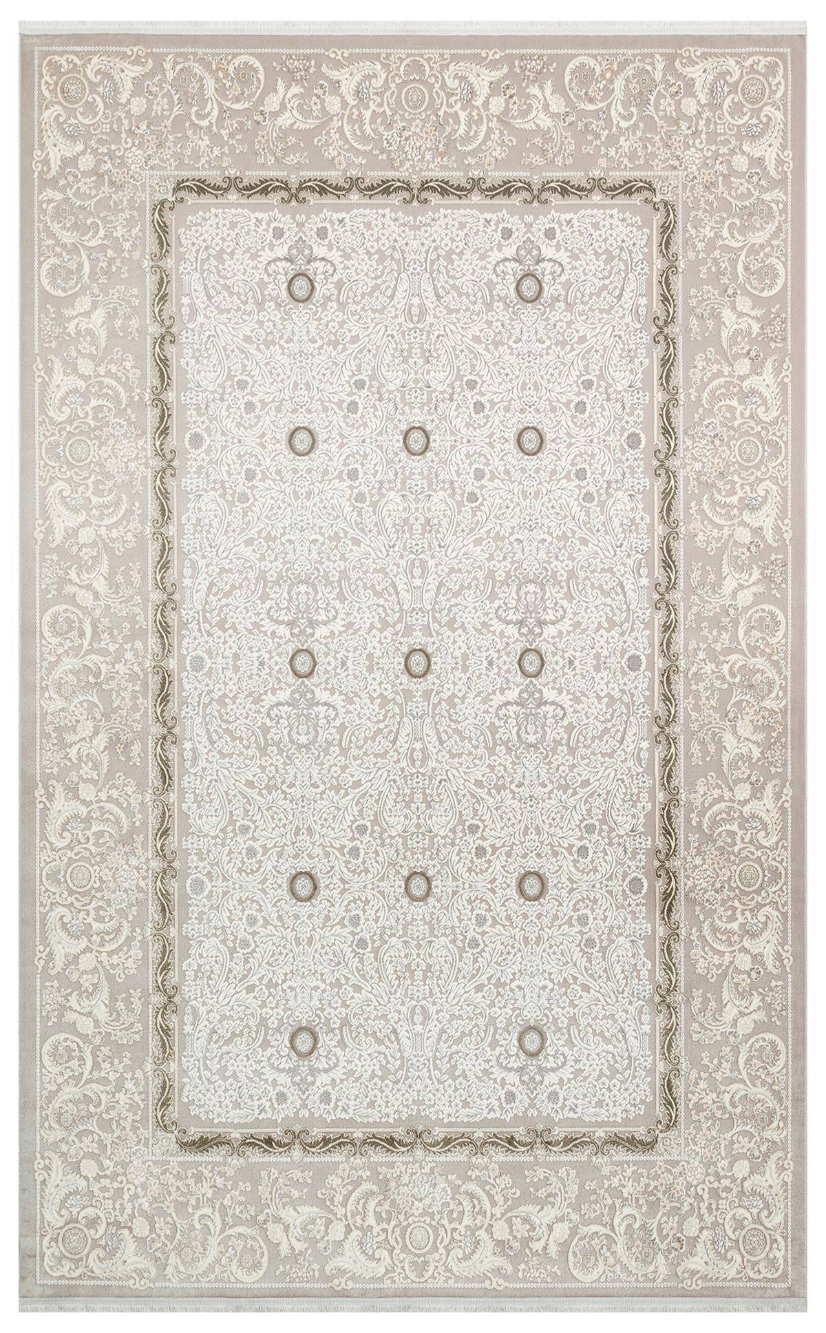 PASSAGE PLZ 04 CREAM VIZON  Yumuşak Tuşeli Sık Dokuma Modern Halı