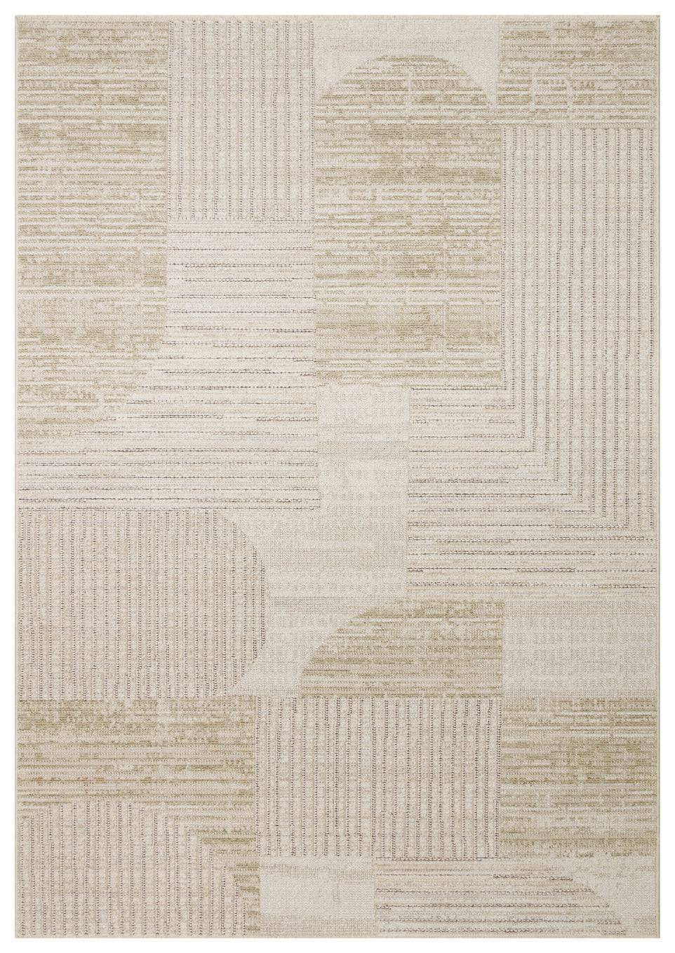 SAHARA SHA 02 CREAM GREEN  Hav Toz Vermez Yumuşak Tuşeli Modern Makine Halısı