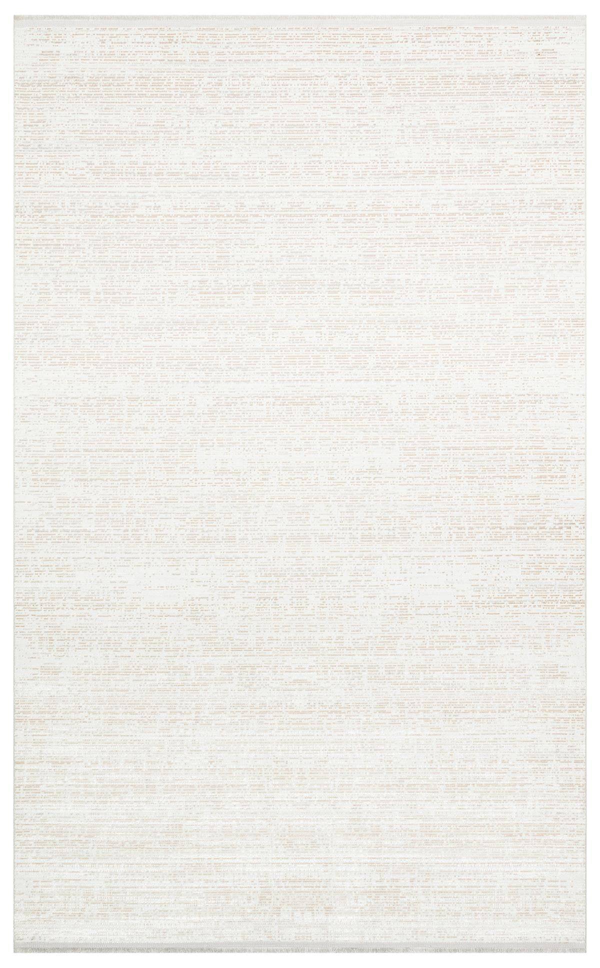SATEEN ST 101 BEIGE XW  Hav Toz Vermez Yıkanabilir Kaymaz İnce Dokuma Modern Halı