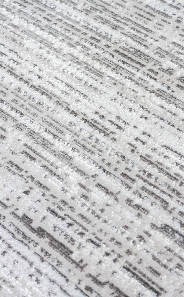 SATEEN ST 101 D.GREY XW  Hav Toz Vermez Yıkanabilir Kaymaz İnce Dokuma Modern Halı