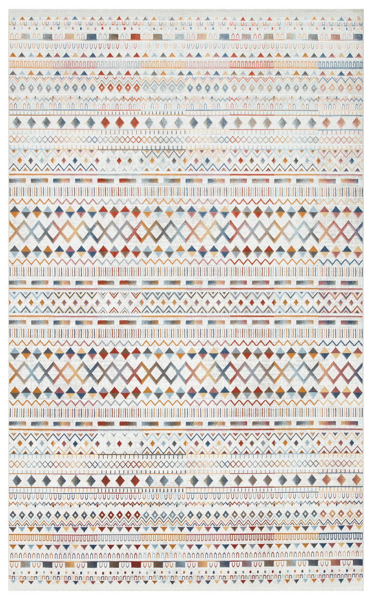 SATEEN ST 111 MULTY XW  Yıkanabilir Kaymaz Tabanlı Hav Vermez Sık Dokuma Modern Halı