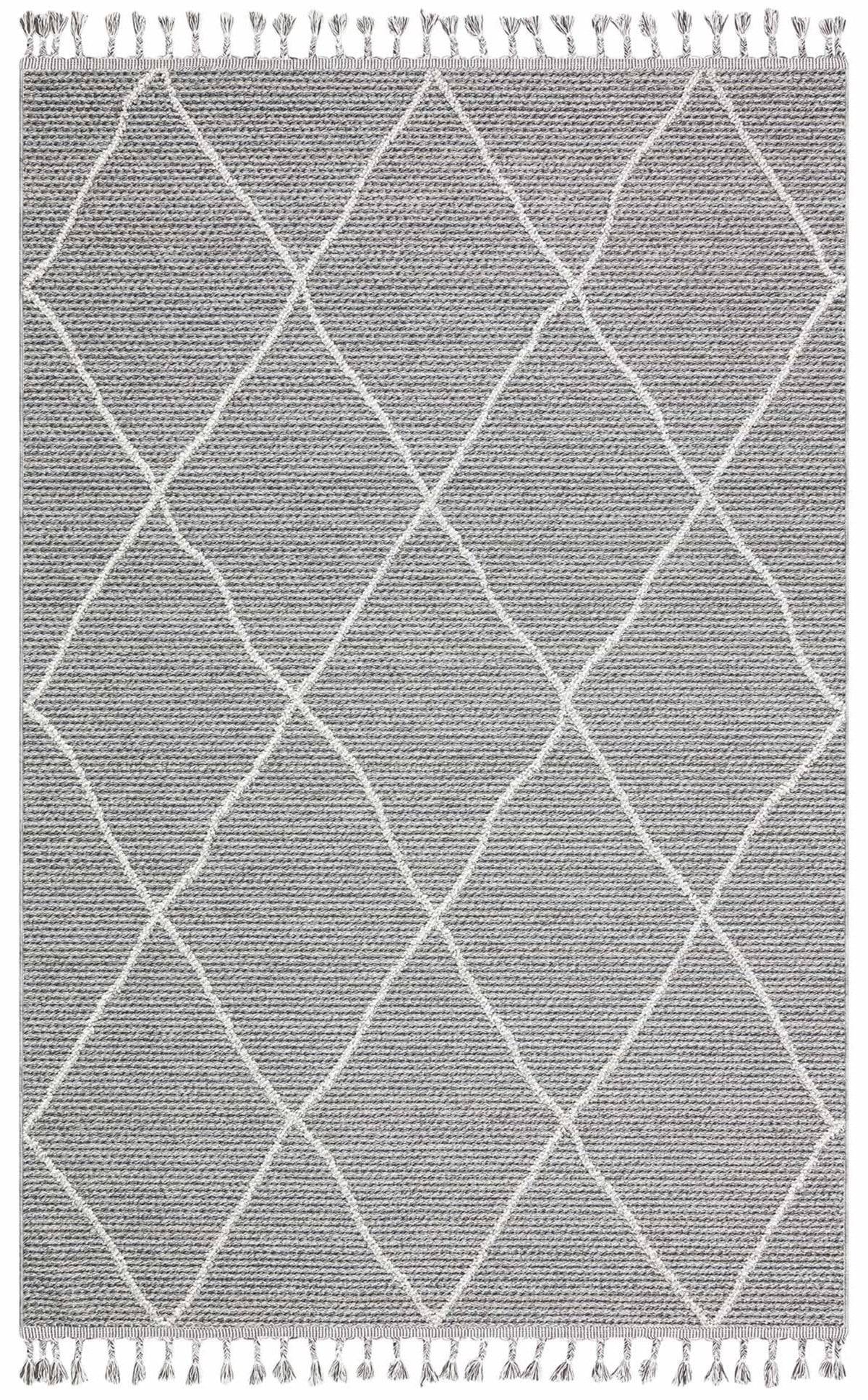 SOHO SH 02 GREY  Hav Toz Vermez Hasır Dokuma Modern Makine Halısı