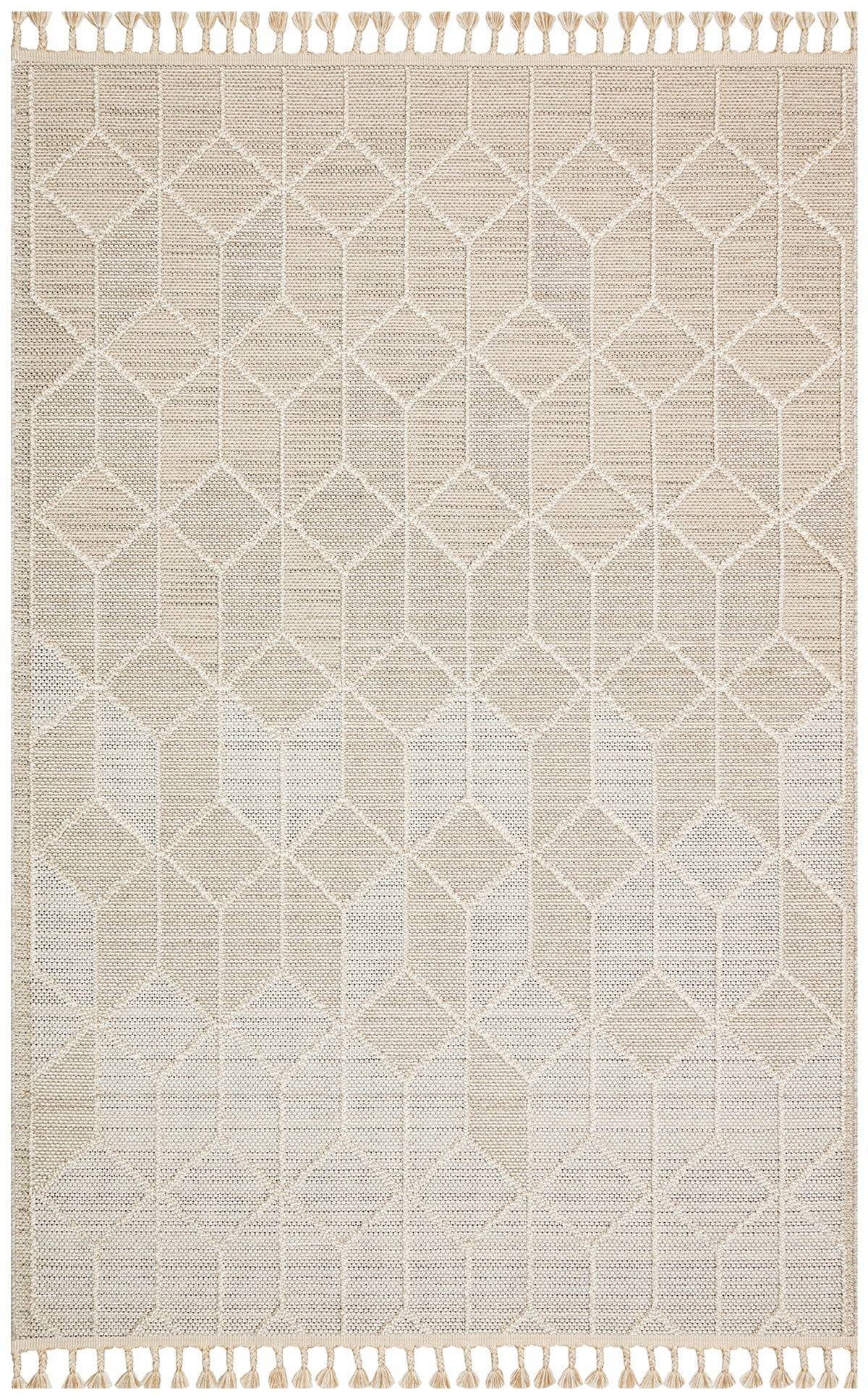 SOHO SH 03 BEIGE  Hav Toz Vermez Hasır Dokuma Modern Makine Halısı