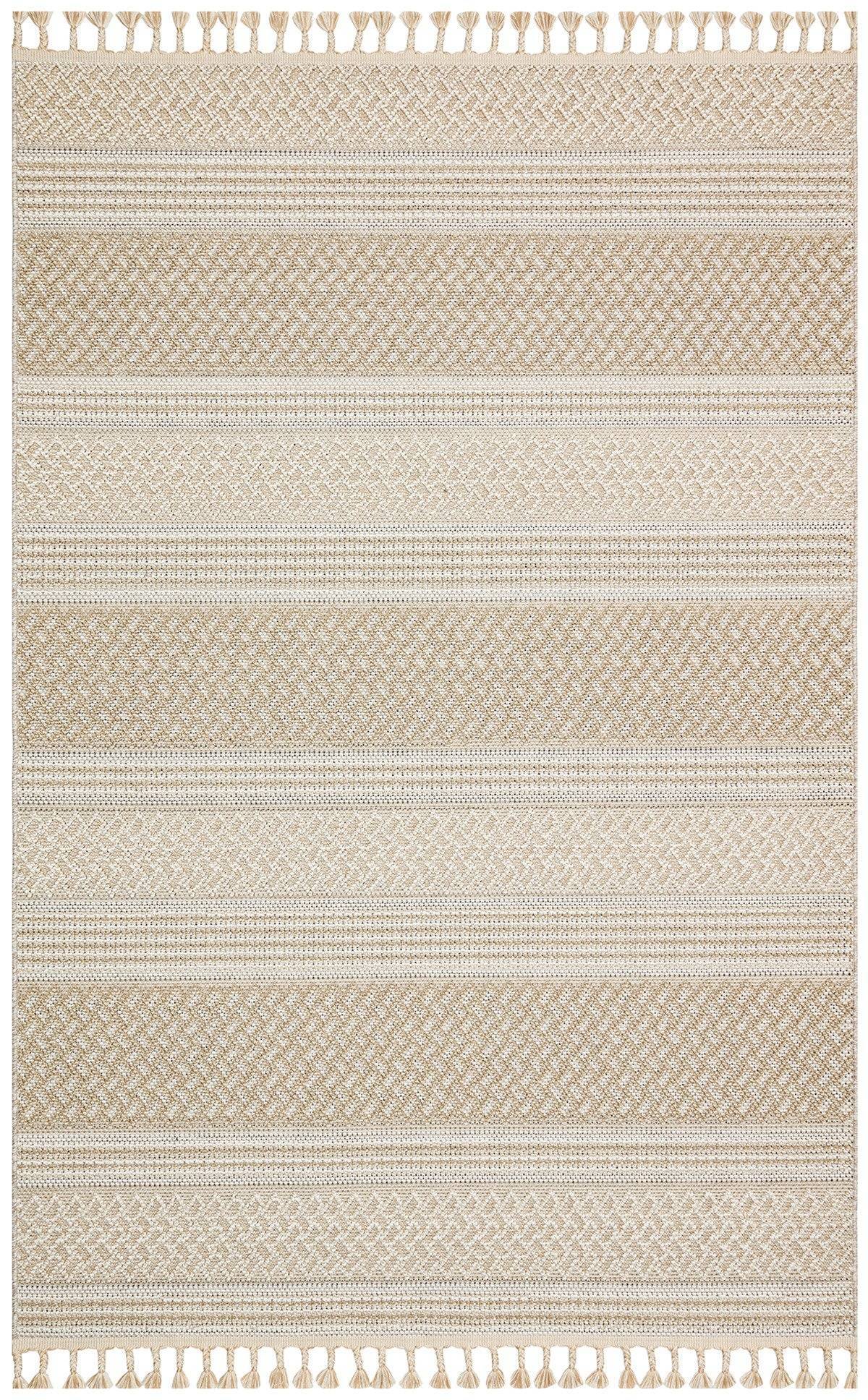 SOHO SH 05 BEIGE  Hav Toz Vermez Hasır Dokuma Modern Makine Halısı