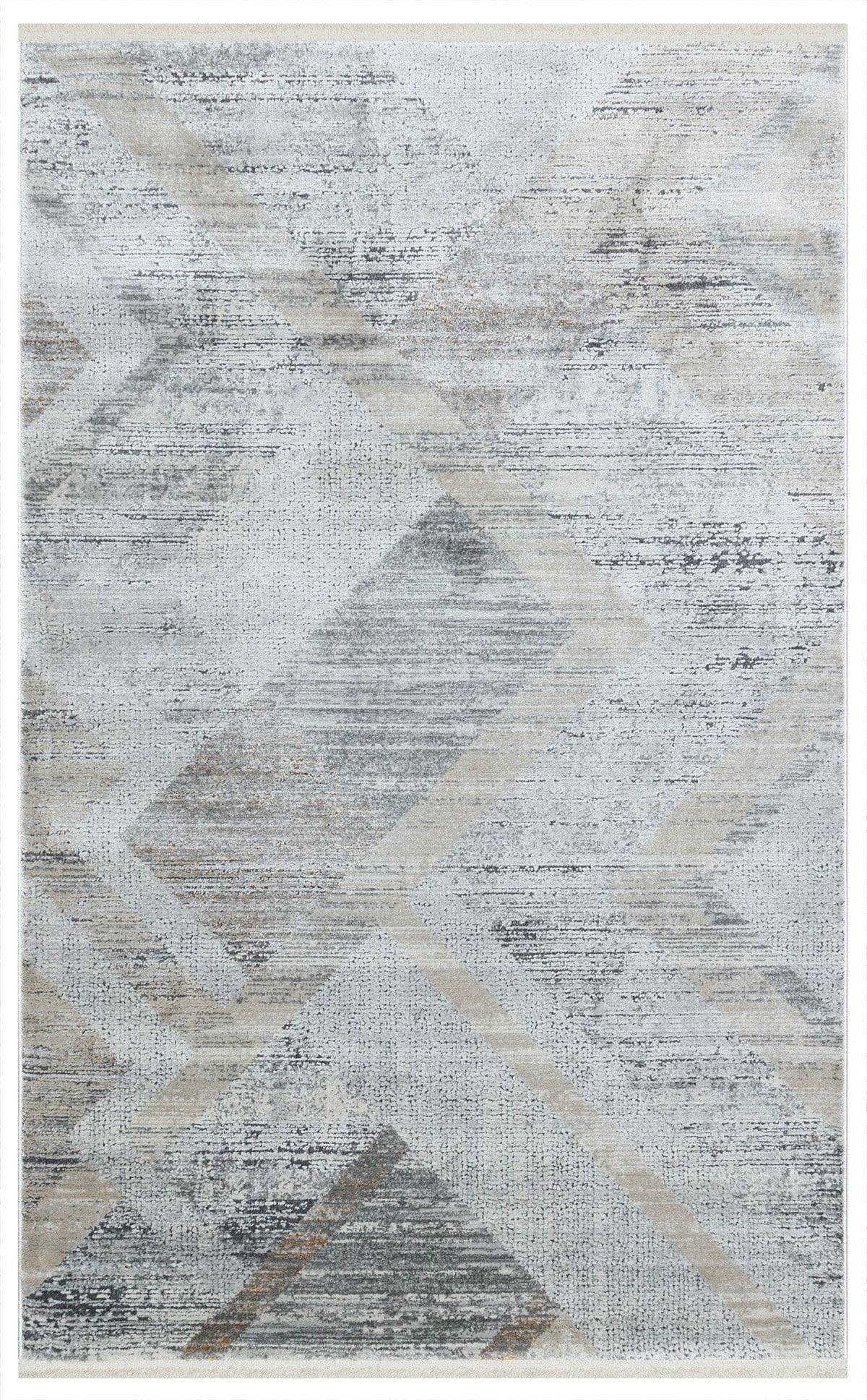 SOLE SE 03 CREAM GREY  Kolay Kullanımlı Hav Toz Vermez Çok Renkli Parlak Modern Makine Halısı