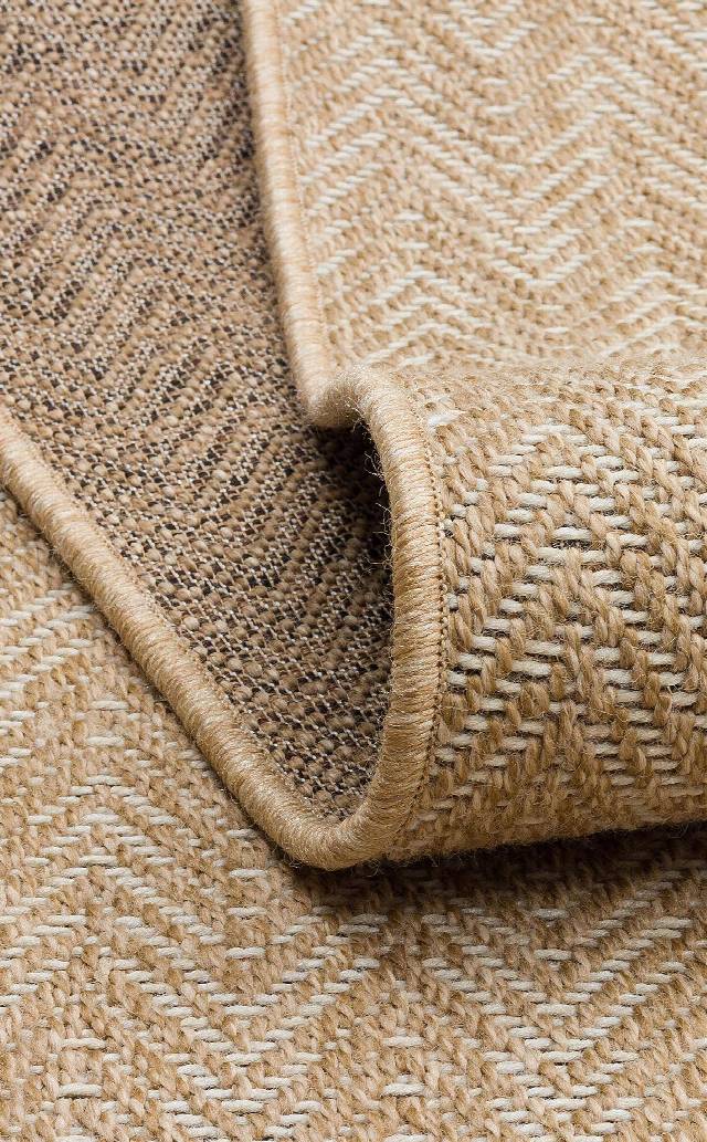 VENTURA XW VNT 02 NATURAL WHITE XW  İç ve Dış Mekan Kullanımına Uygun Hav Vermeyen Kolay Temizlenebilir Sisal Görünümlü Halı