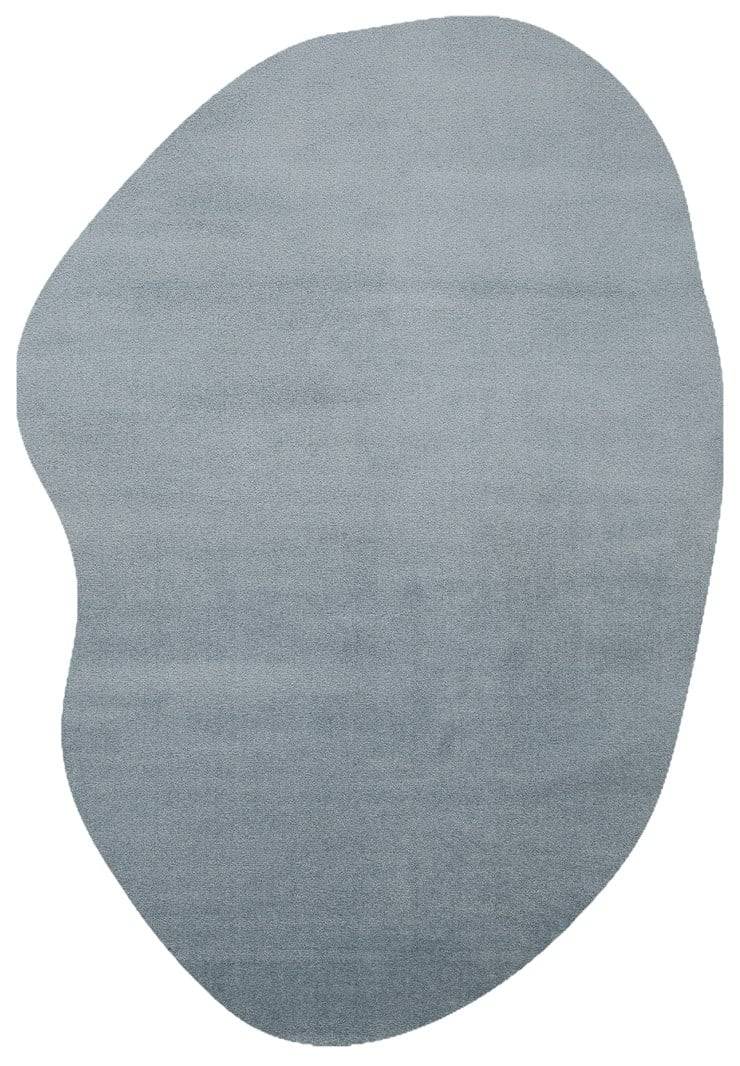 ZEN AMORF 02 BLUE  Hav Toz Vermez Yumuşak Tuşeli Zarif Makine Halısı