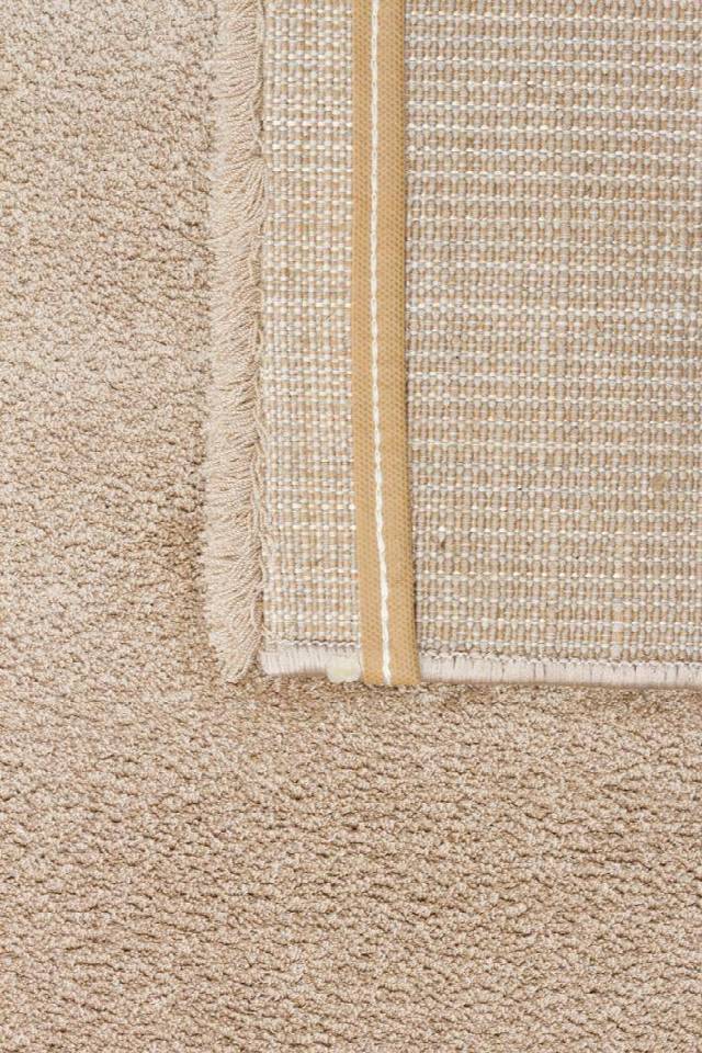 ZEN ZEN 01 BEIGE  Hav Toz Vermez Yumuşak Tuşeli Zarif Makine Halısı